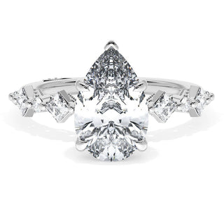 Pear Solitaire Engagement Ring