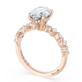 Oval Solitaire Engagement Ring