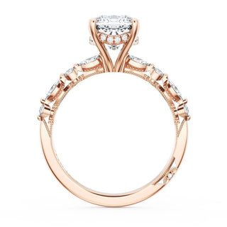 Cushion Solitaire Engagement Ring