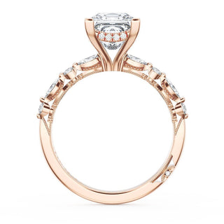 Princess Solitaire Engagement Ring