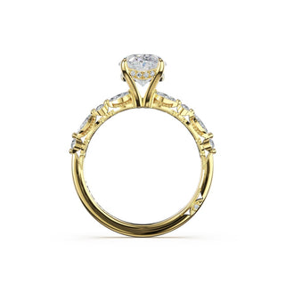 Oval Solitaire Engagement Ring
