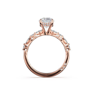 Oval Solitaire Engagement Ring