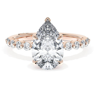 Pear Solitaire Engagement Ring
