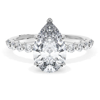Pear Solitaire Engagement Ring