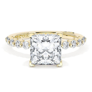 Princess Solitaire Engagement Ring