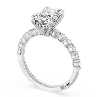 Emerald Solitaire Engagement Ring