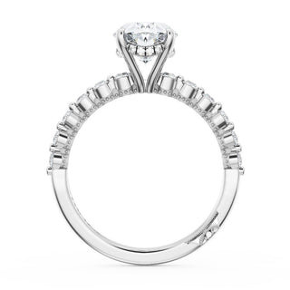 Oval Solitaire Engagement Ring