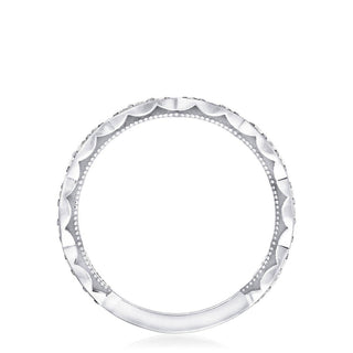 Marquise Design Wedding Band with Diamond