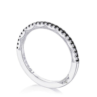 String of Black Diamonds Ring