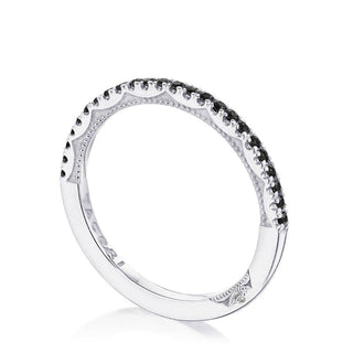 String of Black Diamonds Ring