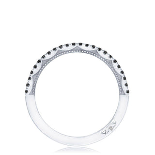 String of Black Diamonds Ring
