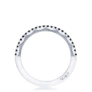 String of Black Diamonds Ring