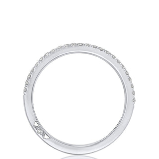 French Pavé Diamond Wedding Band - 1.5mm
