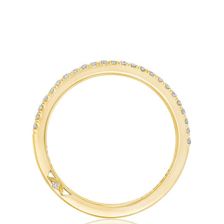 French Pavé Diamond Wedding Band - 1.5mm