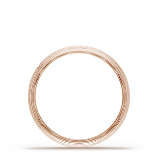 Classic Rounded in Brushed Finish Wedding Band