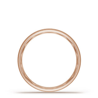 Classic Rounded in Satin Finish Wedding Band