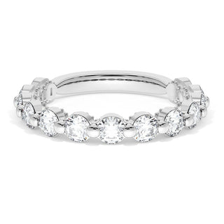 Round Diamond Wedding Band, 3.40mm