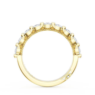 Round Diamond Wedding Band, 3.40mm