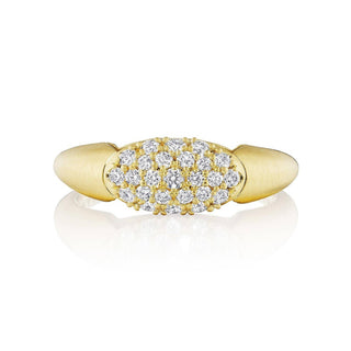 Dome Ring, Petite in 14kt Yellow Gold