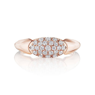 Dome Ring, Petite in 14kt Yellow Gold