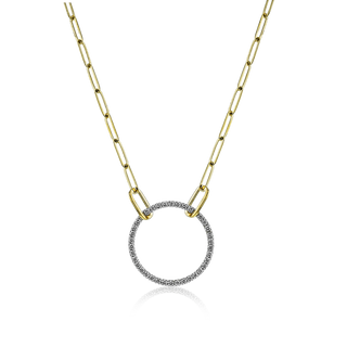 18K2T 38=.30D PENDANT
