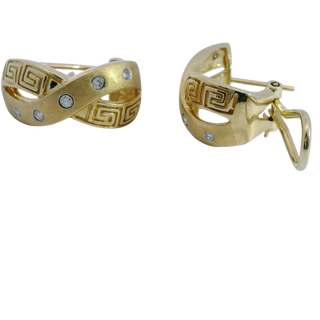 14KT.20TW EARRINGS