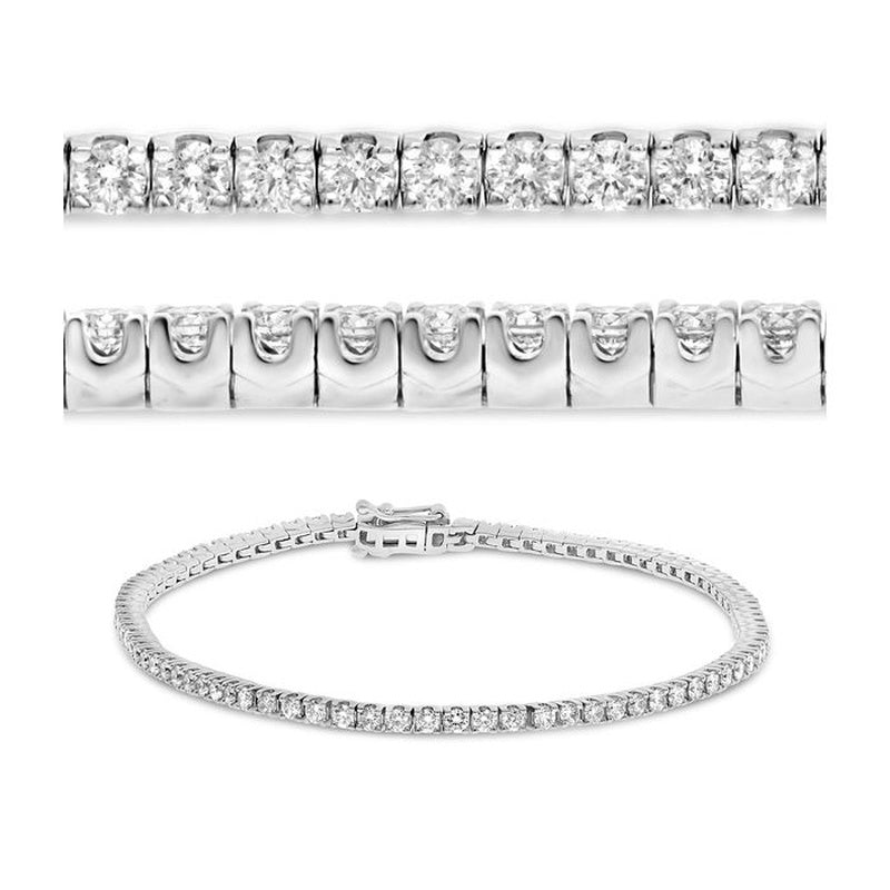 84RD=2CT TENNIS BRACELET 14KW