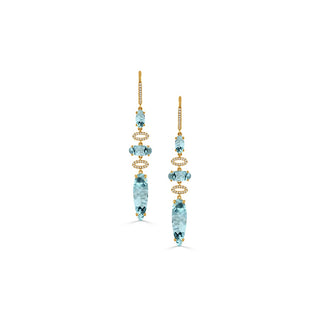 Doves by Doron Paloma Sky Blue Earrings E9113BT-Y