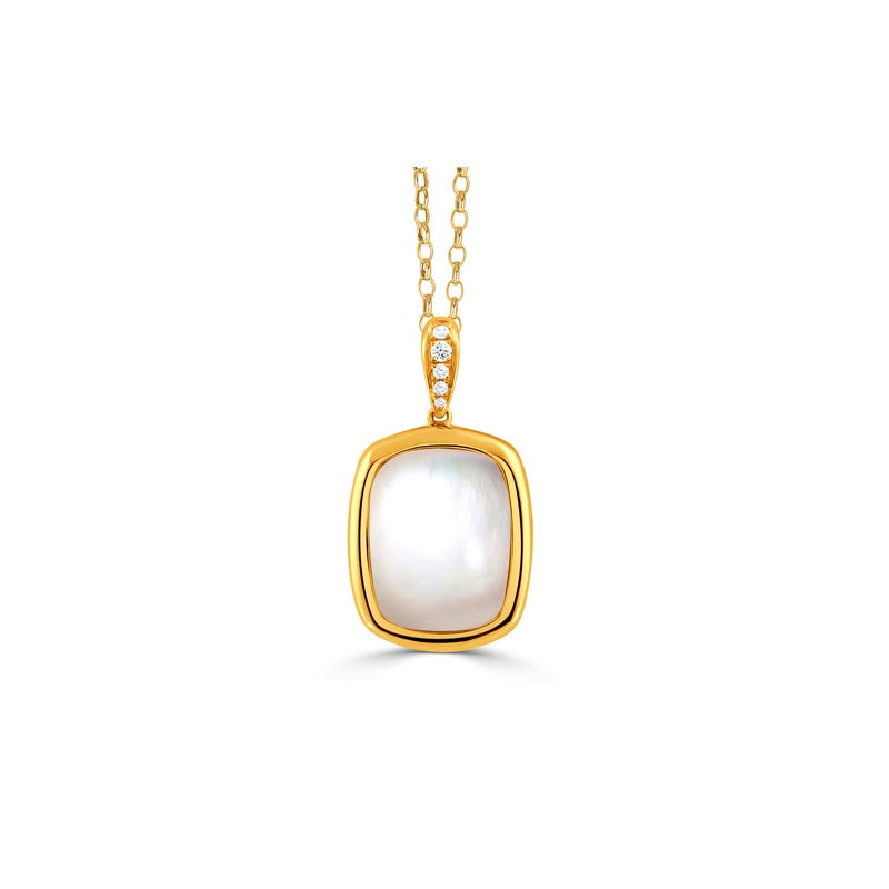 Doves by Doron Paloma White Orchid Necklace P12567WMP