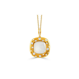 Doves by Doron Paloma White Orchid Necklace P12902WMP