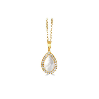 Doves by Doron Paloma White Orchid Necklace P7106WMP