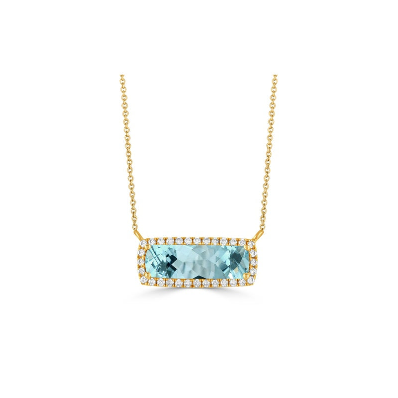 Doves by Doron Paloma Sky Blue Necklace N8414BT-Y