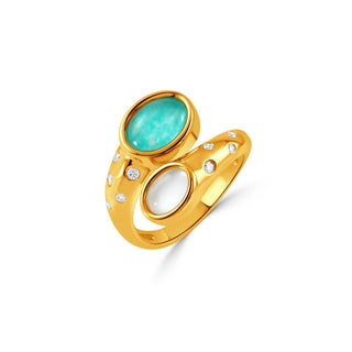 Doves by Doron Paloma Amazon Breeze Fashion Rings R12933AZMP