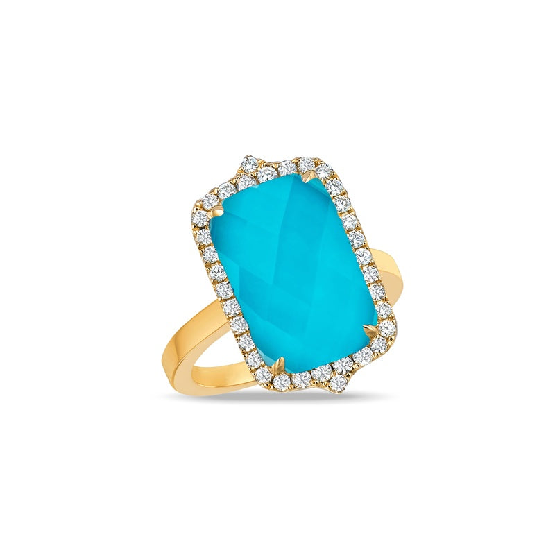 Doves by Doron Paloma St. Barths Fashion Ring R6233TQ-2-Y