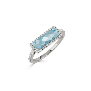 Doves by Doron Paloma Sky Blue Fashion Ring R8414BT