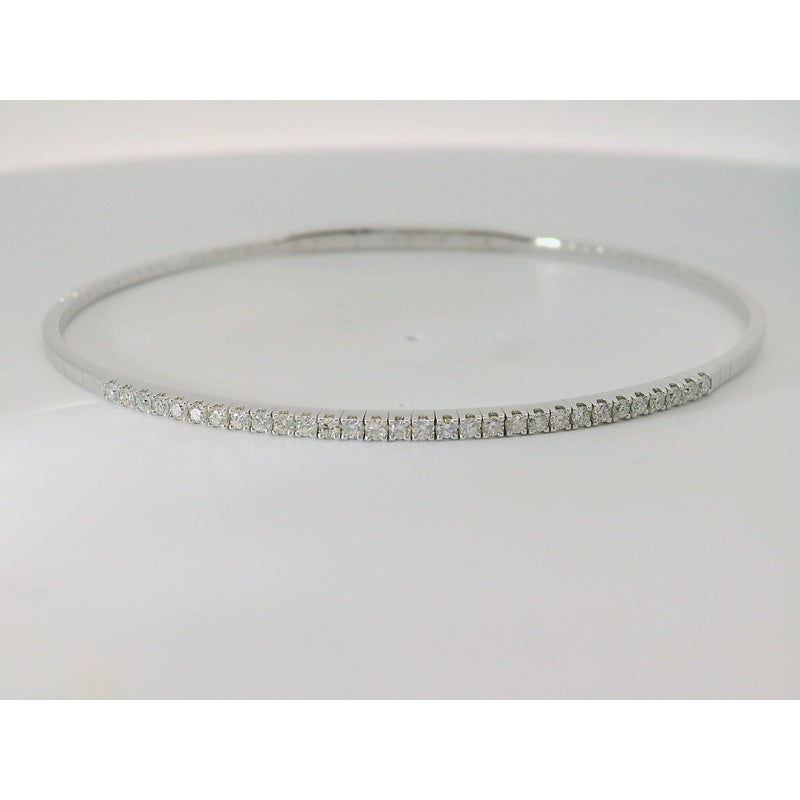 .38CTW FLEX BANGLE 14KW