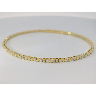 .99CT FLEX BANGLE ETERNITY 14KY