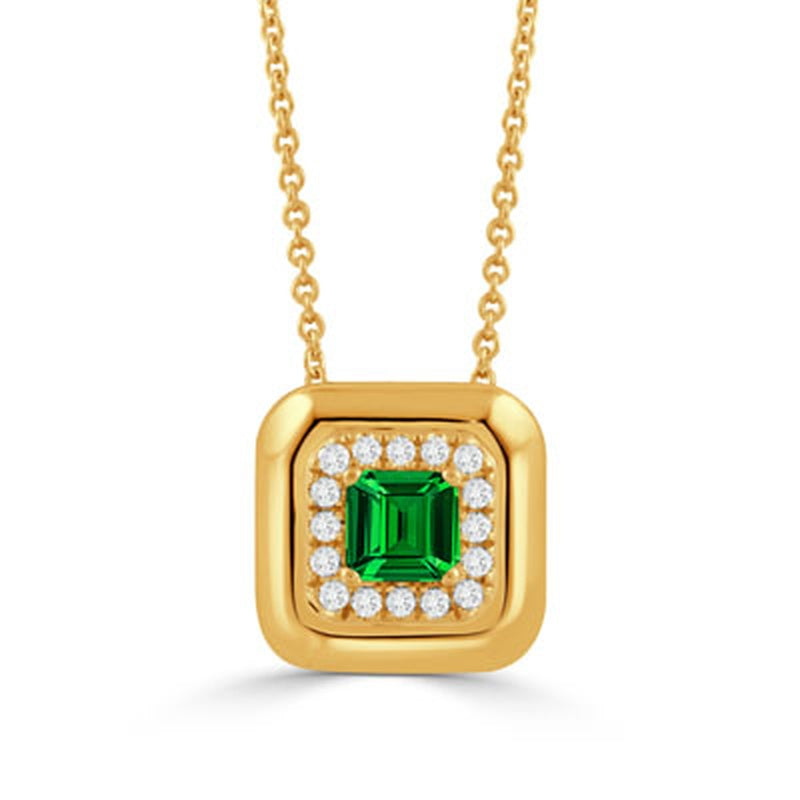 D16=.09/TS=.31 DIAMOND GOLD NECKLACE 18KY