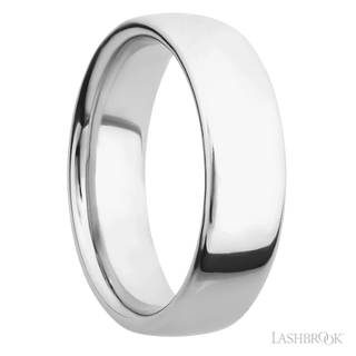 7 mm wide Ultra Comfort (our most comfortable profile) 14K White Gold band.