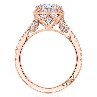 Round Bloom Engagement Ring