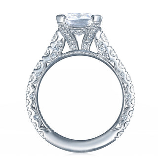 Emerald Solitaire Engagement Ring