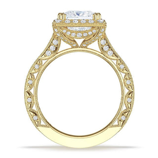 Princess Bloom Engagement Ring