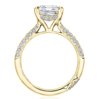 Emerald Solitaire Engagement Ring