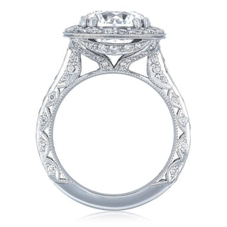 Round Bloom Engagement Ring