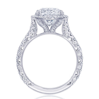 Oval Bloom Engagement Ring