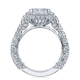 Emerald Bloom Engagement Ring