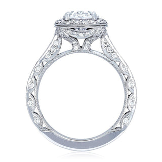 Oval Bloom Engagement Ring