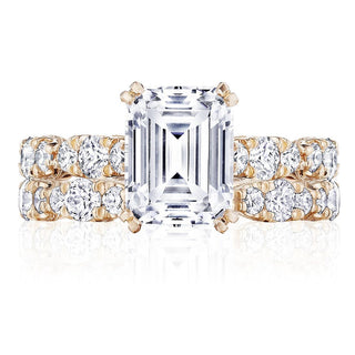 Emerald Solitaire Engagement Ring