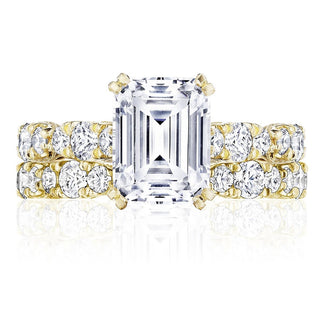 Emerald Solitaire Engagement Ring