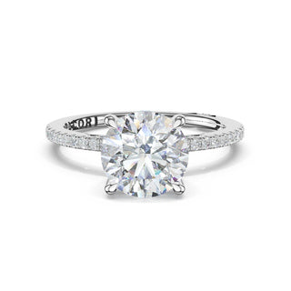 Round Solitaire Engagement Ring